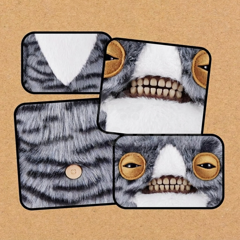 Zuru Fuggler Alley Cats Plush Toy