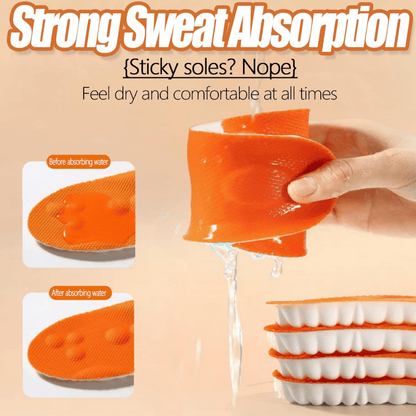 2026 New Steppers Insoles – 4D Cloud Memory Foam with Arch Support - Branwell & Co