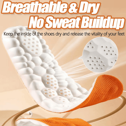 2026 New Steppers Insoles – 4D Cloud Memory Foam with Arch Support - Branwell & Co