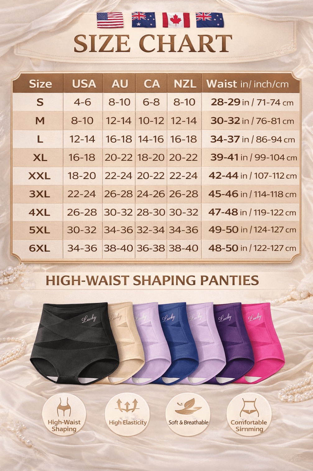 High Waisted Tummy Control Panty - Branwell & Co